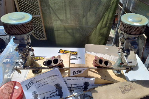 TDE dual Solex 34 PCI carburetor kit