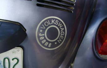Capot arrière avec logo rond Volkswagen Jeans