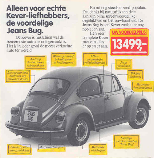 Pub Jeans Bug Pays-Bas