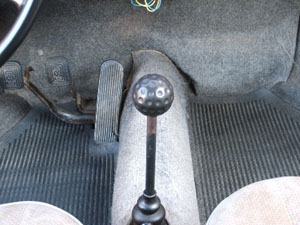 Golf ball shift knob