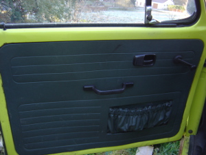 green door panel